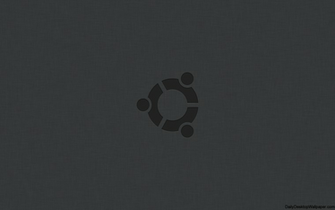 Ubuntu Black HD Wallpaper