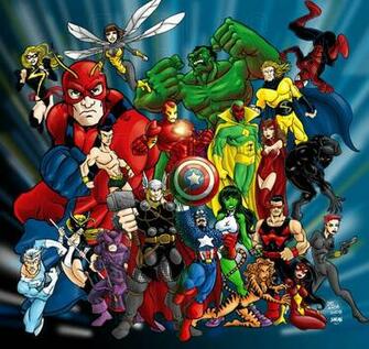 Avengers Cartoon Wallpaper Picswallpaper