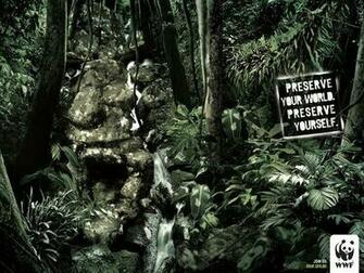 World Wildlife Fund Crying Wallpaper