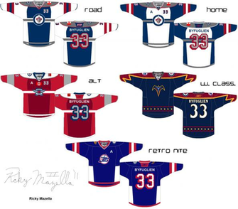 Winnipeg Jets Concepts By Ricky