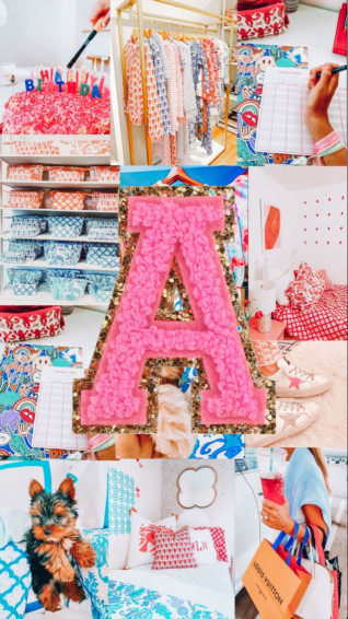 Personalized Preppy Wallpaper Made By Me