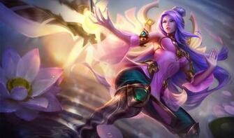 Order Of The Lotus Irelia Skin League Legends Wallpaper