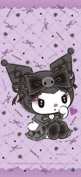 Be Positive Kuromi My Melody Wallpaper