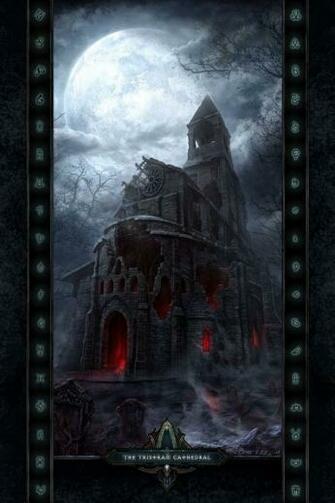 Locations Ii Tristram Cathedral Old By Holyknight3000