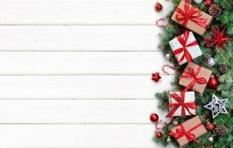 Wallpaper Branches Christmas Wood Toys Decoration