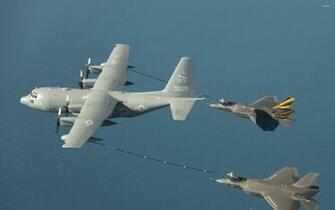 Lightning Ii Refueling In Flight Wallpaper Aircraft