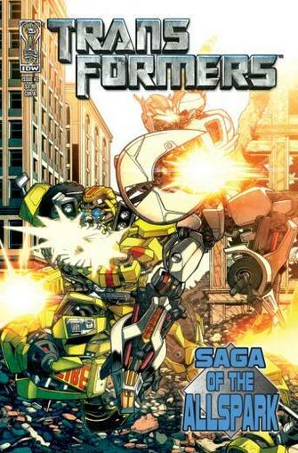 Transformers Comic Saga Of The Allspark Issue Cover A