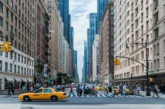 New York City Street Wallpaper Sf