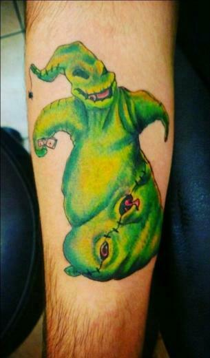 Cool Nightmare Before Christmas Tattoos Designs