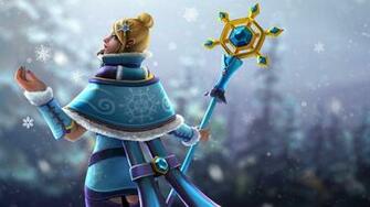 Crystal Maiden Dota Rylai HD Wallpaper 4c