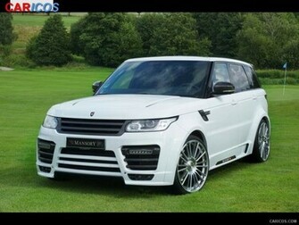 Mansory Range Rover Sport White Front HD Wallpaper