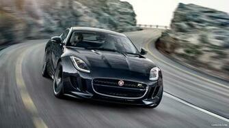Jaguar F Type R Coupe Stratus Grey Front HD Wallpaper