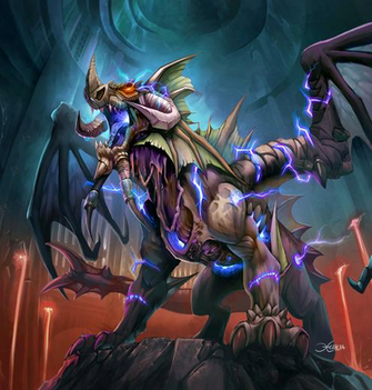 Boss Nefarian Artist Mauricio Herrera Hearthstone Blackrock