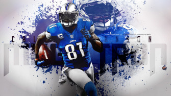 Calvin Johnson Nfl Football Wallpaper Lions