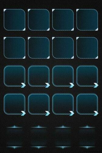 Cool iPhone Screen Wallpaper Shelf
