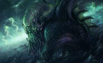 Cthulhu Wallpaper Wallpaperesque