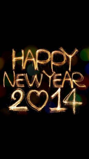Happy New Year iPhone 5s Wallpaper