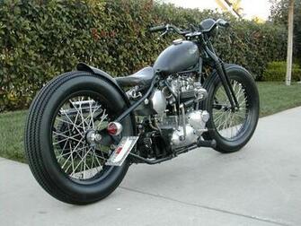 Old School Triumph Bobber Wallpaper Picswallpaper