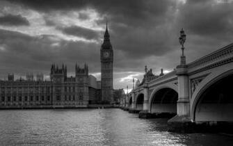 Descargar Fondos De Pantalla London En Blanco Y Negro HD Widescreen