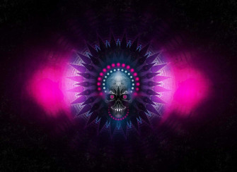 Dark Psychedelic HD Wallpaper