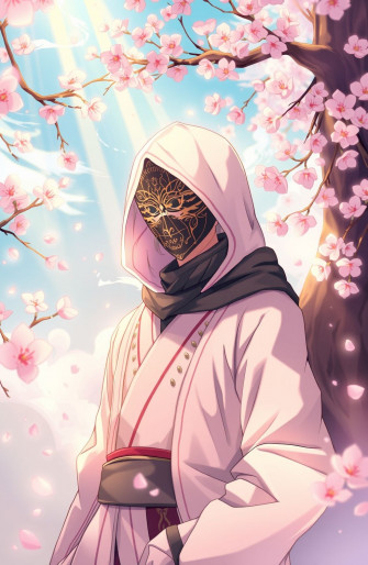 Anime With Mask Wallpaper