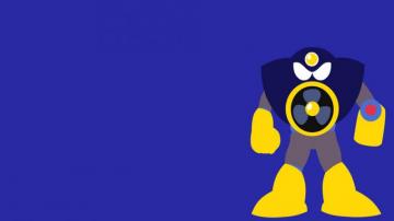 Airman Minimalistic Wallpaper Megaman By Shnouk15