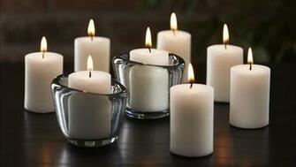 Sparkling Candle Wallpaper For Your Desktop