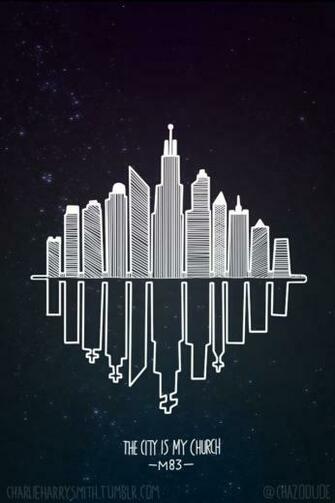 Retina M83 City Is My Church Background Dark By Chazodude On