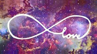 Galaxy Infinity Sign Wallpaper