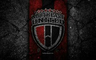 Wallpaper Fc Northeast United 4k Isl Logo Indian