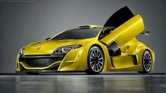 Beautiful Wallpaper Yellow Cars Desktop