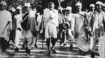 Gandhiji Dandi Salt March 1080p HD Wallpaper Celebrity