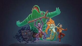 Tidehunter Mermaid Dota Laptop Doctor Siren Slark