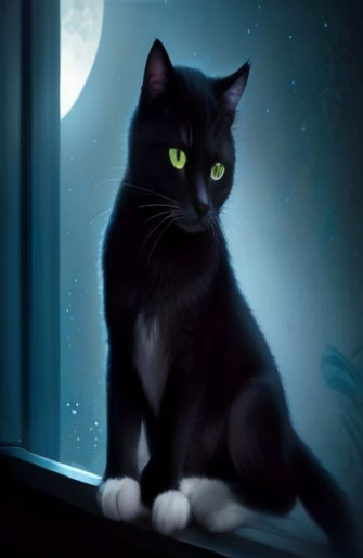 Black Cat Wallpaper For Computer