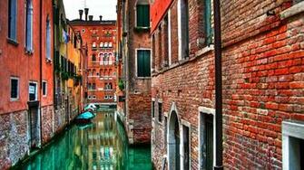 Venice Gondola HD Wallpaper Background Image