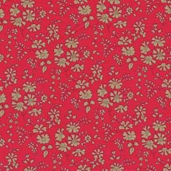 Listing Liberty Of London Fabric Capel Red Fat