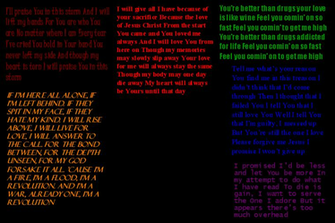 Song Lyrics Wallpaper Background Theme Desktop