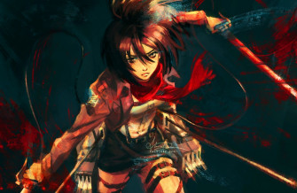 Mikasa Ackerman Wallpaper 4k