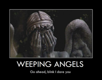 Free download Weeping Angels Security Footage Screensaver [500x275] for