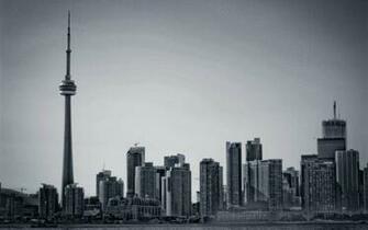 Wallpaper Toronto World Colorless Wallwuzz HD
