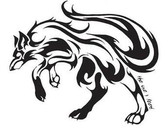 Tribal Wolf Pictures HD Wallpaper And