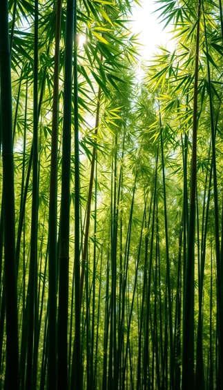 Bamboo Phone Wallpaper