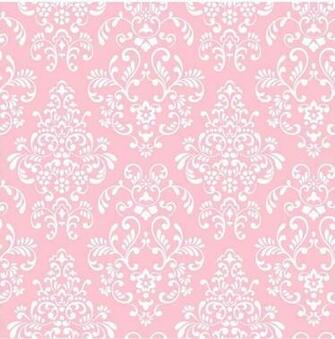 York Wallcoverings Kids Delicate Pink Damask Wallpaper Interiorclip