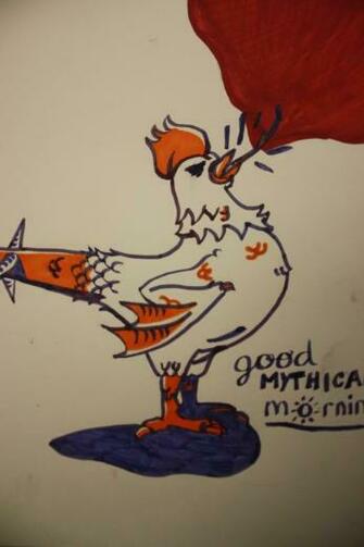 Good Mythical Morning Logo By Ithinkineedasunrise
