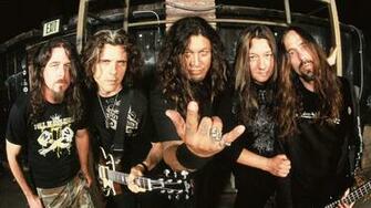 Wallpaper Testament Band Hand Guitar