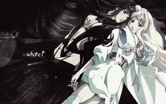 Black Or White Macross Frontier Wallpaper Anime Zone