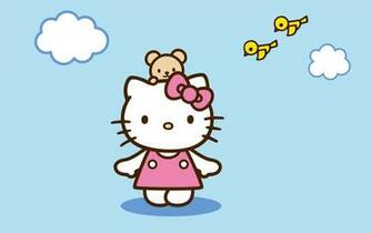 Hello Kitty Sunshine Wallpaper HD S