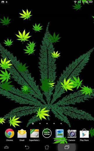 Weed Live Wallpaper Screenshot