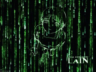 Wallpaper Serial Experiments Lain Iwakura