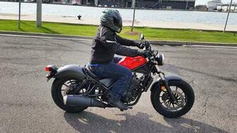 Honda Rebel And Test Drive